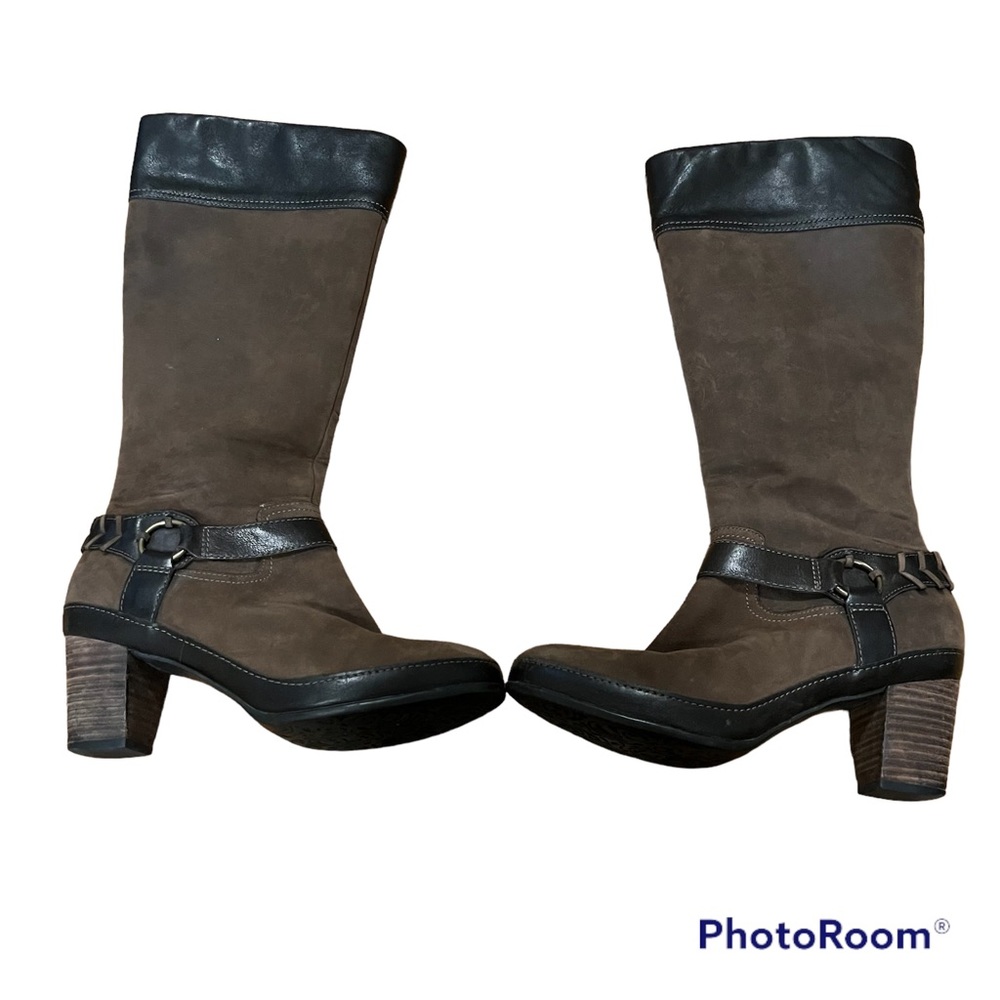 Clarks Active Air Knee High Boots Brown Size 7.5